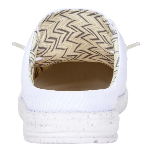 Wally Slip Stretch Canvas - White/White - Image 6