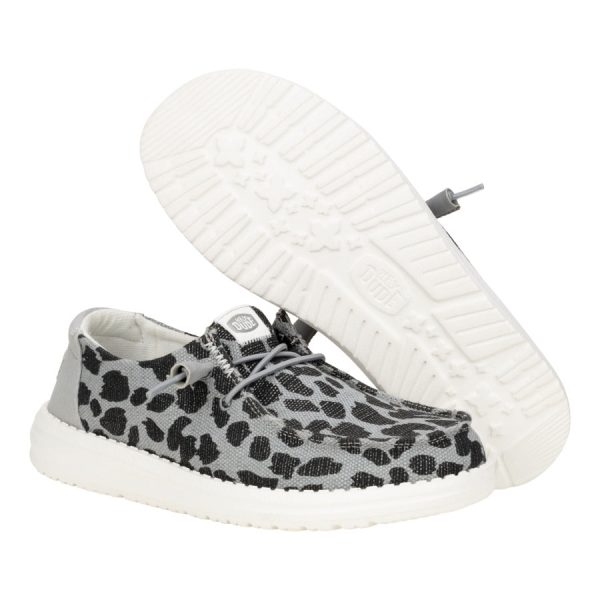 Wendy Leopard Sparkle  - Black/Grey - Image 3
