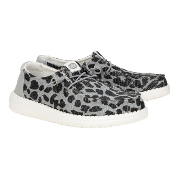Wendy Leopard Sparkle  - Black/Grey - Image 2