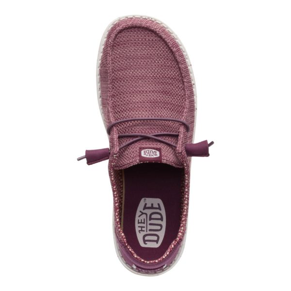 Wendy Stretch Sox - Burgundy - Image 7