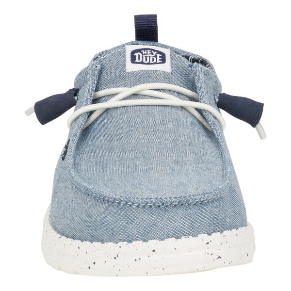 Wendy Chambray - Light Blue - Image 4