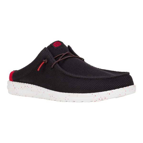 Wally Slip Varsity - Black/Red - Image 7