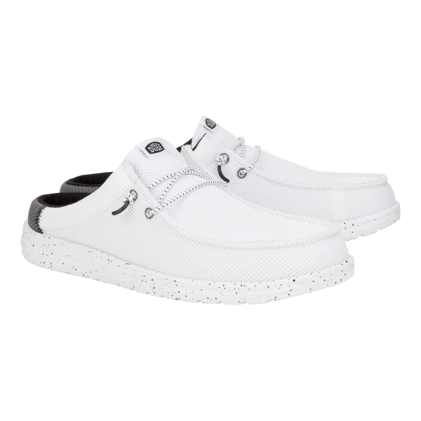 Wally Slip Varsity - White/Black - Image 3