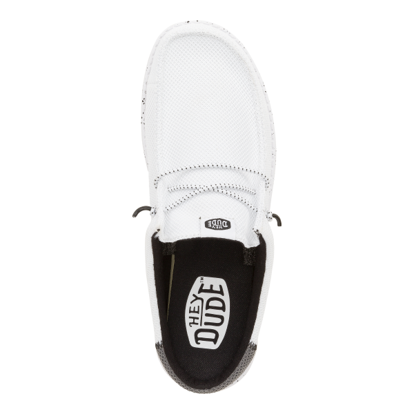 Wally Slip Varsity - White/Black - Image 7