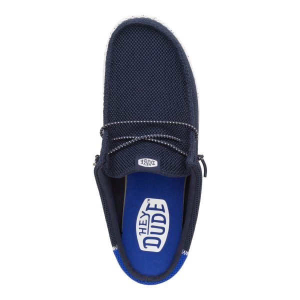Wally Slip Varsity - Navy - Image 6