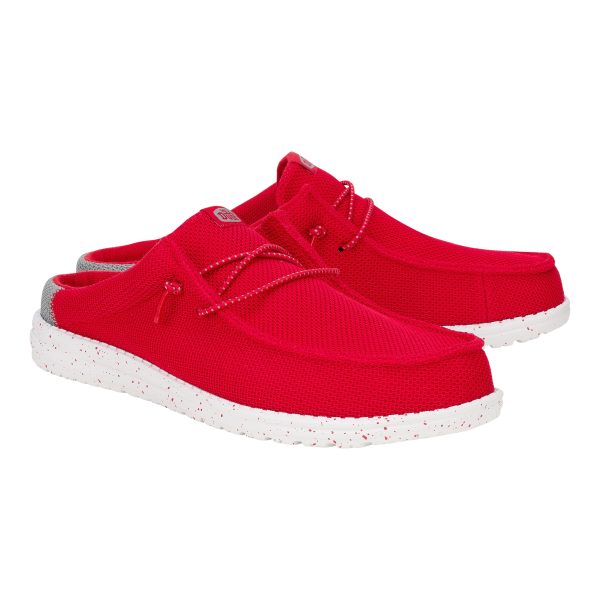 Wally Slip Varsity - Red/Grey - Image 2