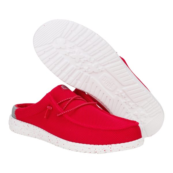 Wally Slip Varsity - Red/Grey - Image 3
