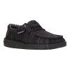 Wally Youth Stretch Mesh  - Black/Black - Image 7