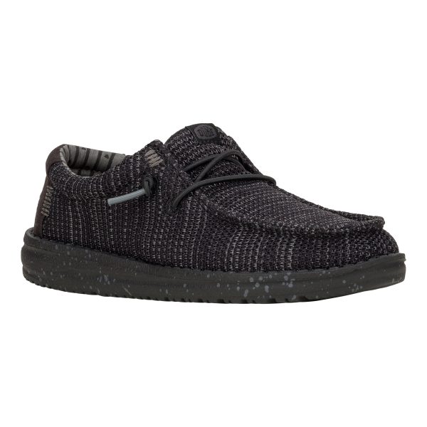 Wally Youth Stretch Mesh  - Black/Black - Image 7