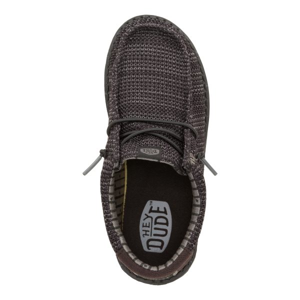 Wally Youth Stretch Mesh  - Black/Black - Image 6