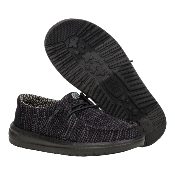 Wendy Youth Stretch Mesh - Black/Black - Image 3