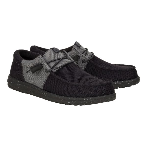 Wally Tri Varsity Mesh - Black/Grey - Image 2