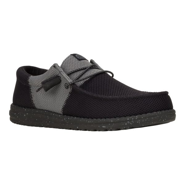 Wally Tri Varsity Mesh - Black/Grey - Image 7