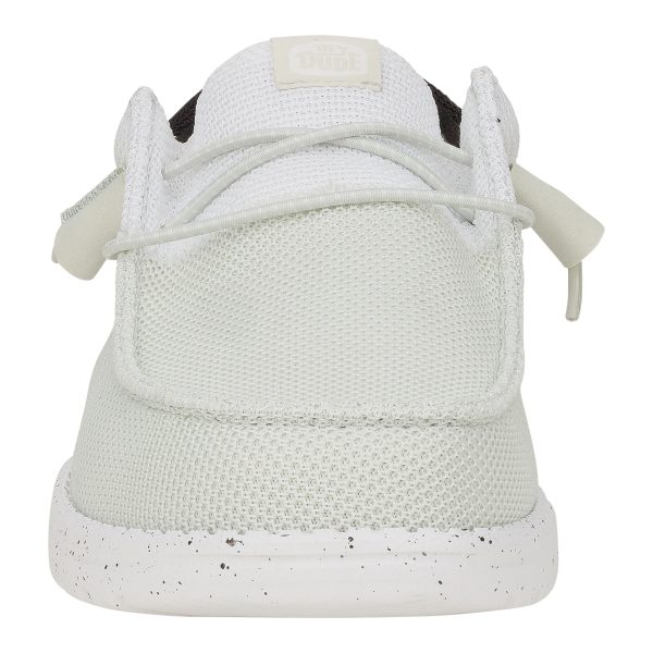 Wally Tri Varsity Mesh - White/Black - Image 4