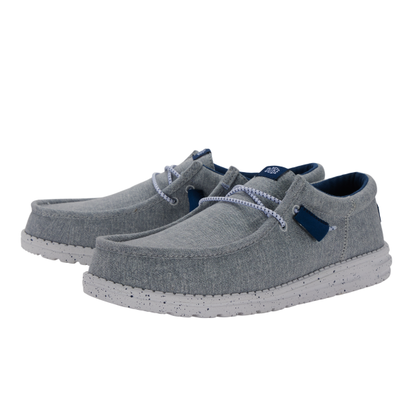 Wally Funk Heathered Knit - Grey Blue - Image 2