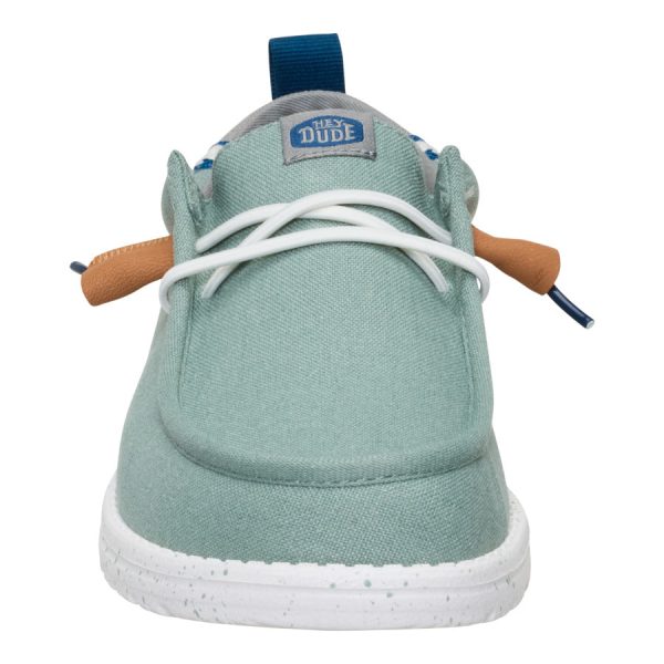 Wally Craft Linen - Iceberg Green/Moon Grey - Image 4