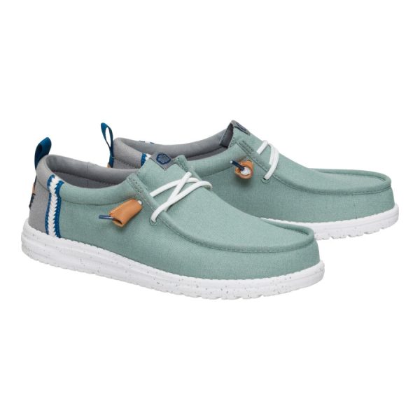 Wally Craft Linen - Iceberg Green/Moon Grey - Image 2