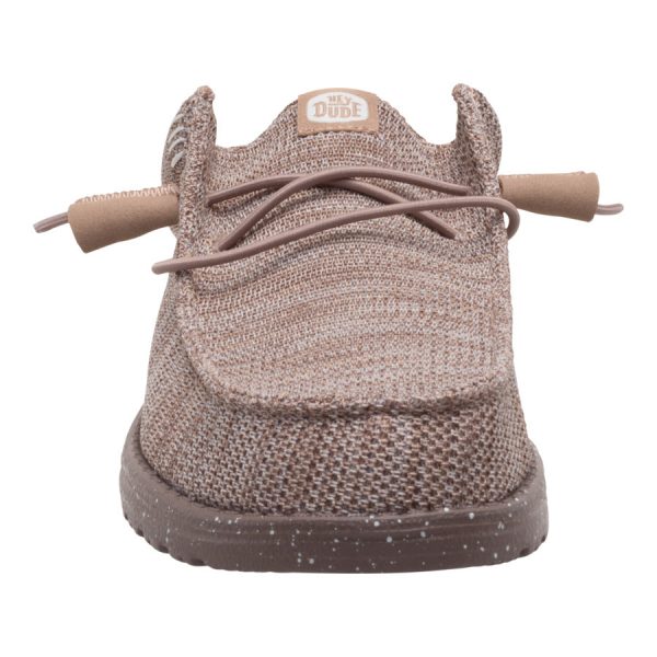 Wally Slip Stretch Sox - Deep Taupe/Chanterelle Tan - Image 4