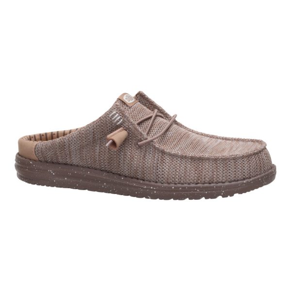 Wally Slip Stretch Sox - Deep Taupe/Chanterelle Tan - Image 7