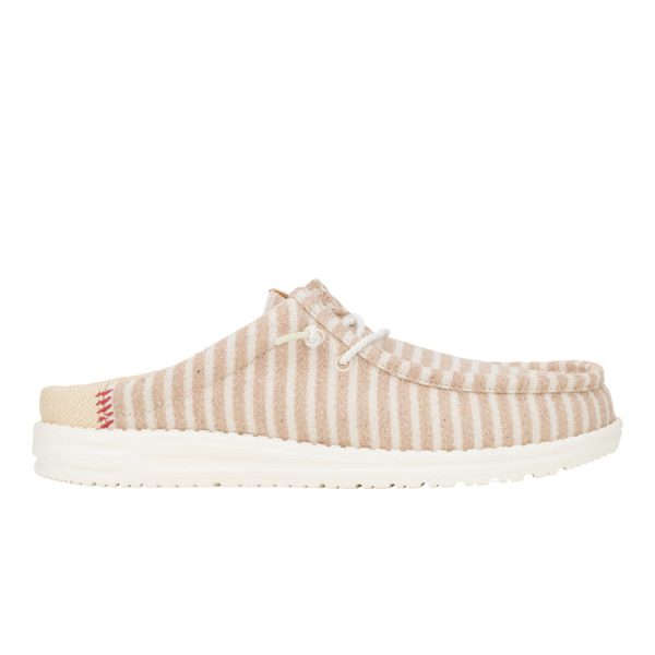 Wally Slip Resort - Tan/White - Image 9