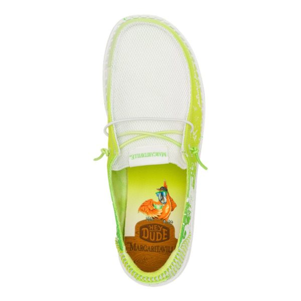 Wendy Margaritaville 2 - White/Lime - Image 7