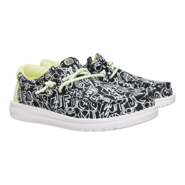 Wally Youth Space Glow - Black/White - Image 2