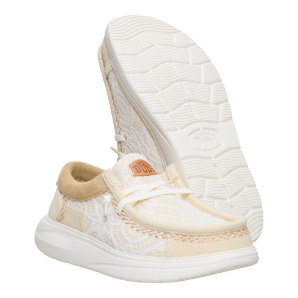Wendy Comf Patchwork - Ivory/Tan - Image 3