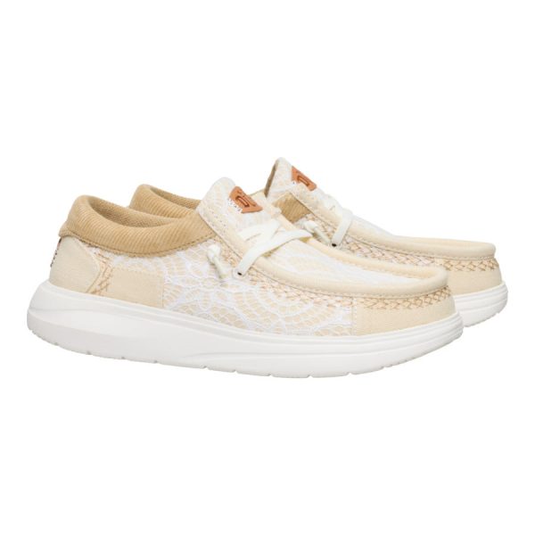 Wendy Comf Patchwork - Ivory/Tan - Image 2
