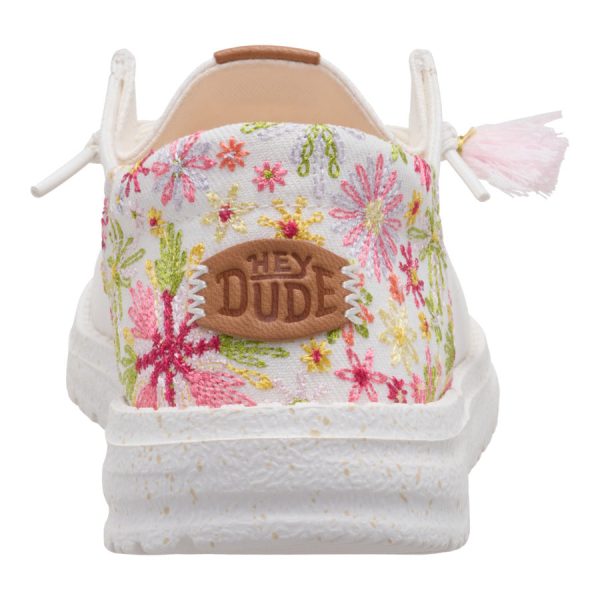 Wendy Funk Embroidered Floral - Ivory/Multi - Image 5
