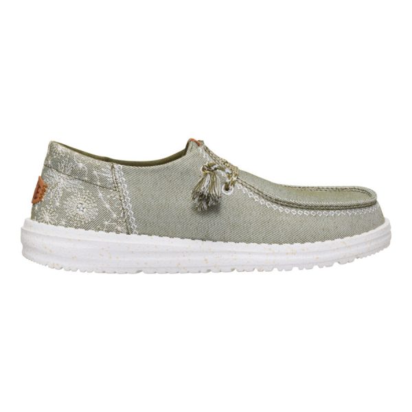 Wendy Funk Embroidered Floral - Olive - Image 8