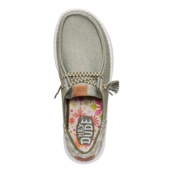 Wendy Funk Embroidered Floral - Olive - Image 6