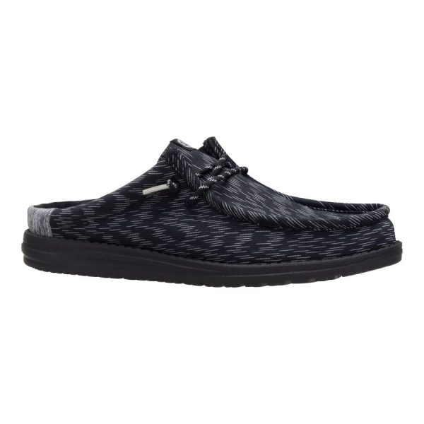 Wally Slip Jersey Jacquard - Black/Monument Grey - Image 7