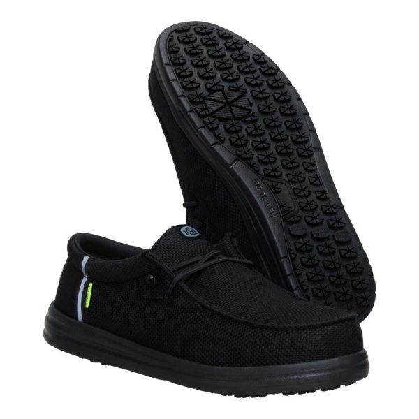 Wally Work Comp Toe - Black/Black - Image 4