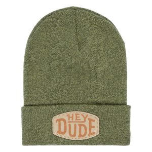 HEYDUDE? Patch Beanie - Pine