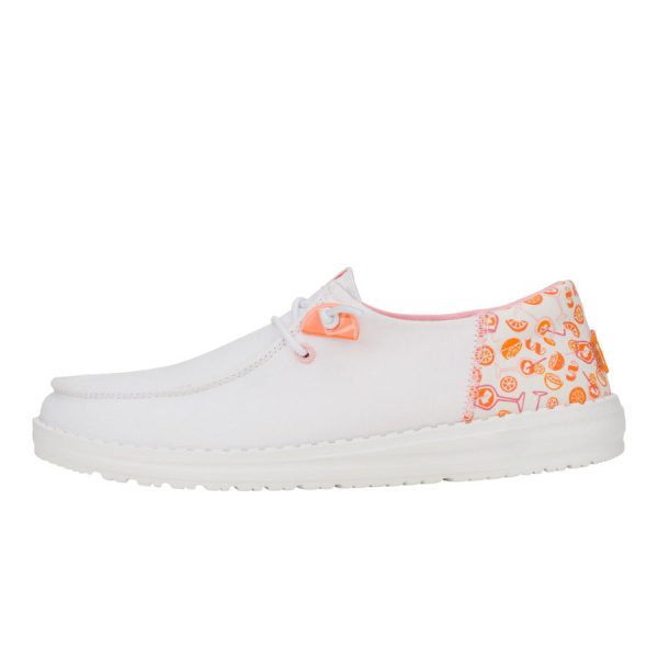 Wendy Funk Happy Hour - White/Pink
