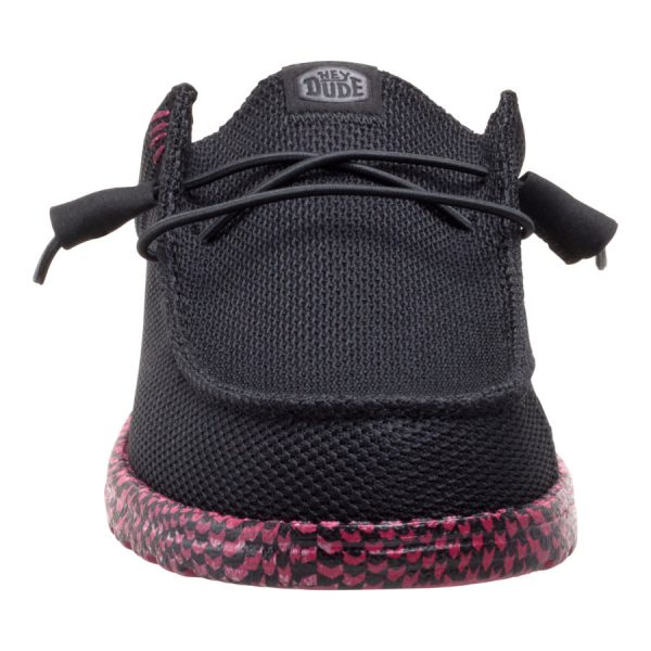 Wally Slip Warped Geo - Black/Fig Purple - Image 4