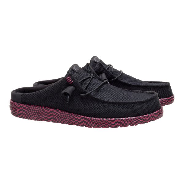 Wally Slip Warped Geo - Black/Fig Purple - Image 2