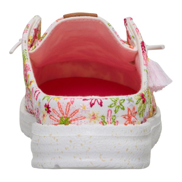 Wendy Slip Embroidered Floral - White/Multi - Image 5