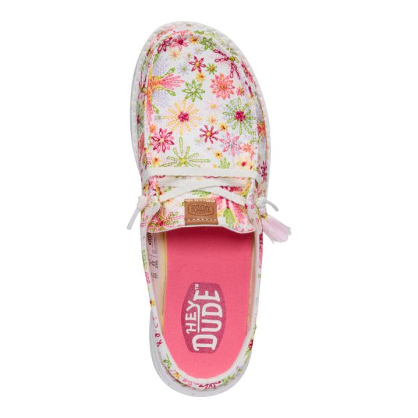 Wendy Slip Embroidered Floral - White/Multi - Image 6