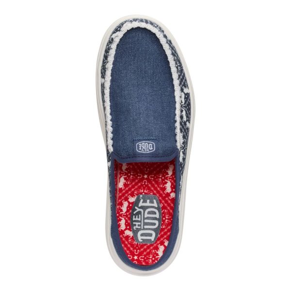 Austin Lift Denim Bandana - Blue Denim - Image 6