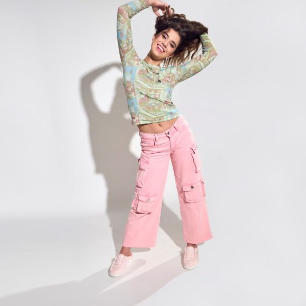 Wendy Slip Terry Stripe - Stripe Pink/White - Image 2